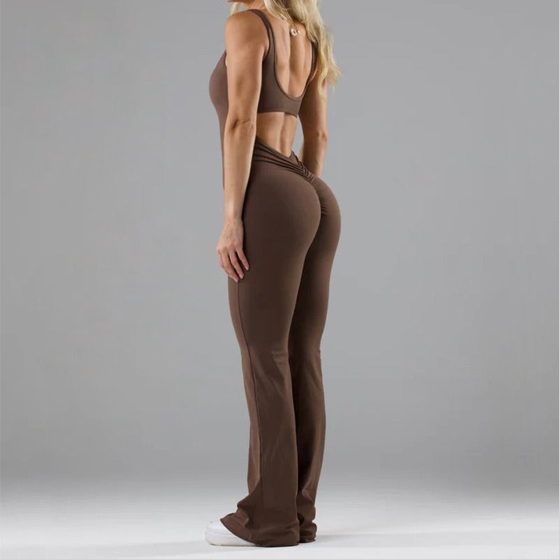 Fashionable Yoga slim fit jumpsuit