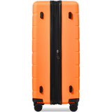 VACAMAMI 3 Piece Suitcase Set 20/24/28 Carry on Orange