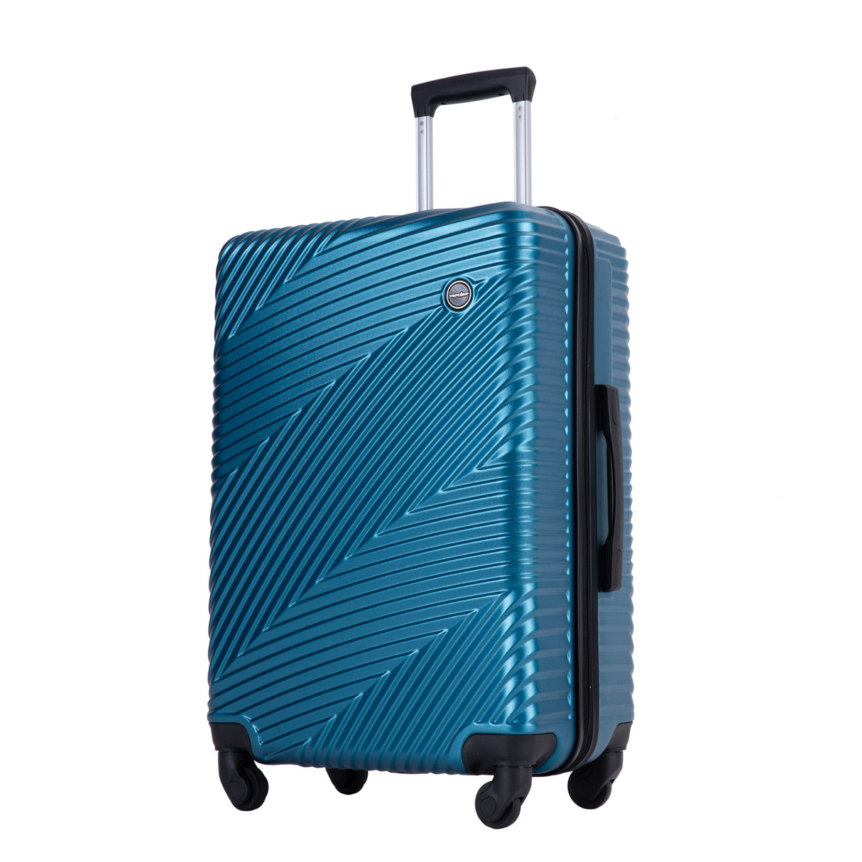 VACAMAMI 3 Piece Lightweight Suitcase (20/24/28) Dark Blue