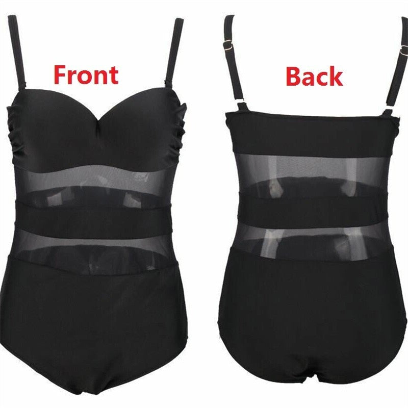 Plus Size Swimwear Women One-Piece