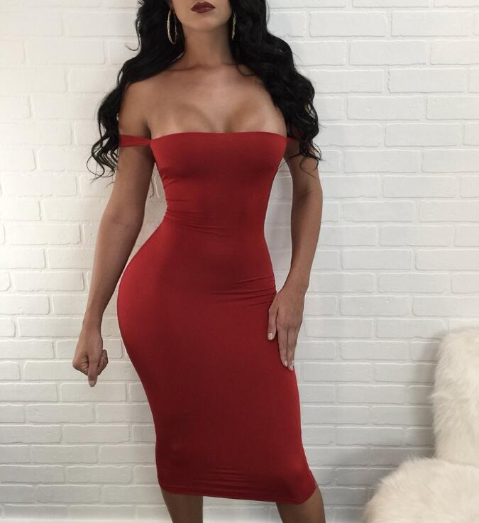 Wholesale Sexy Club Dress Bodycon Dress Women Bandage Bodycon Dress