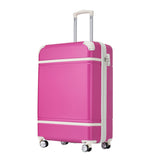 VACAMAMI TSA lock Carry on Vintage Luggage (20")