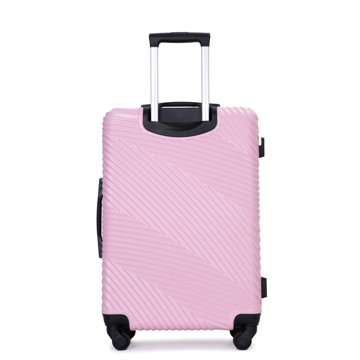 VACAMAMI 3 Piece Lightweight Suitcase (20/24/28) Pink