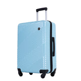 VACAMAMI 3 Piece Luggage Lightweight Suitcase (20/24/28) Aqua Blue