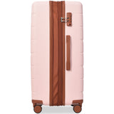 VACAMAMI Pink 3 Piece Suitcase Set 20/24/28