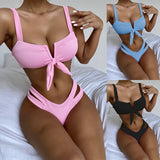 VACAMAMI Bikini Bowknot Mayan Swim