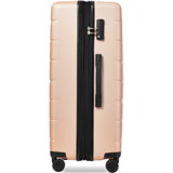 VACAMAMI Champagne 3 Piece Suitcase Set 20/24/28 Carry on Luggage