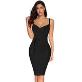 Sexy Mini Sleeveless Deep V Neck Dress - VACAMAMI