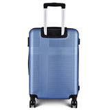 VACAMAMI 3 Piece Luggage w/ TSA Lock ABS, 20in/24in /28in Light Blue