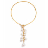 VACAMAMI pearl tassel necklace