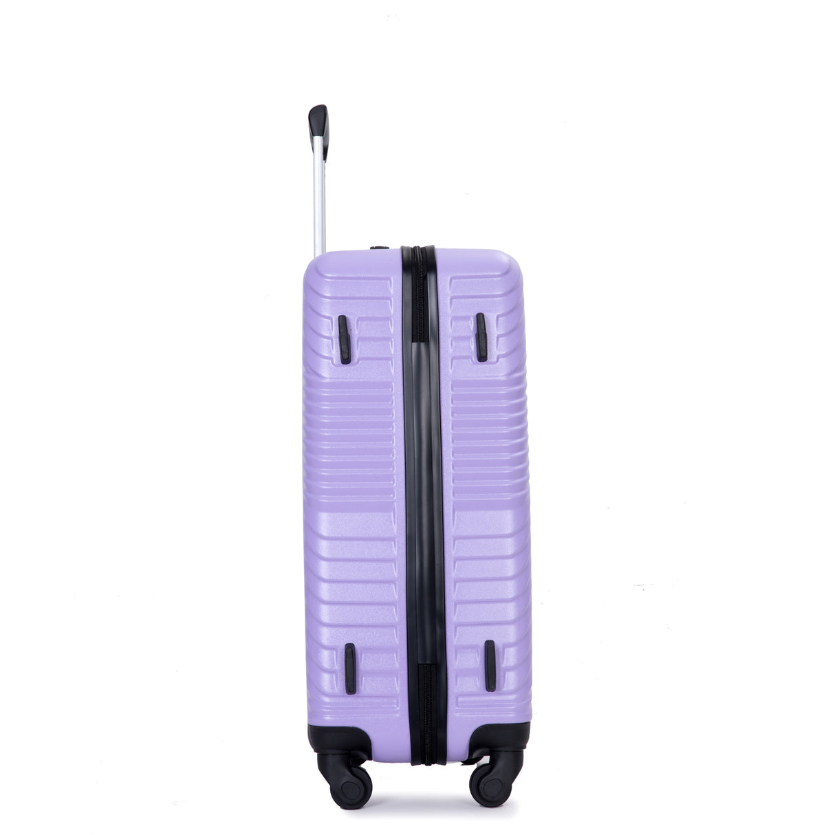 VACAMAMI 3 Piece Lightweight Suitcase (20/24/28) Light Purple