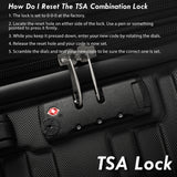 VACAMAMI Merax Carry On TSA Lock Suitcase (24")