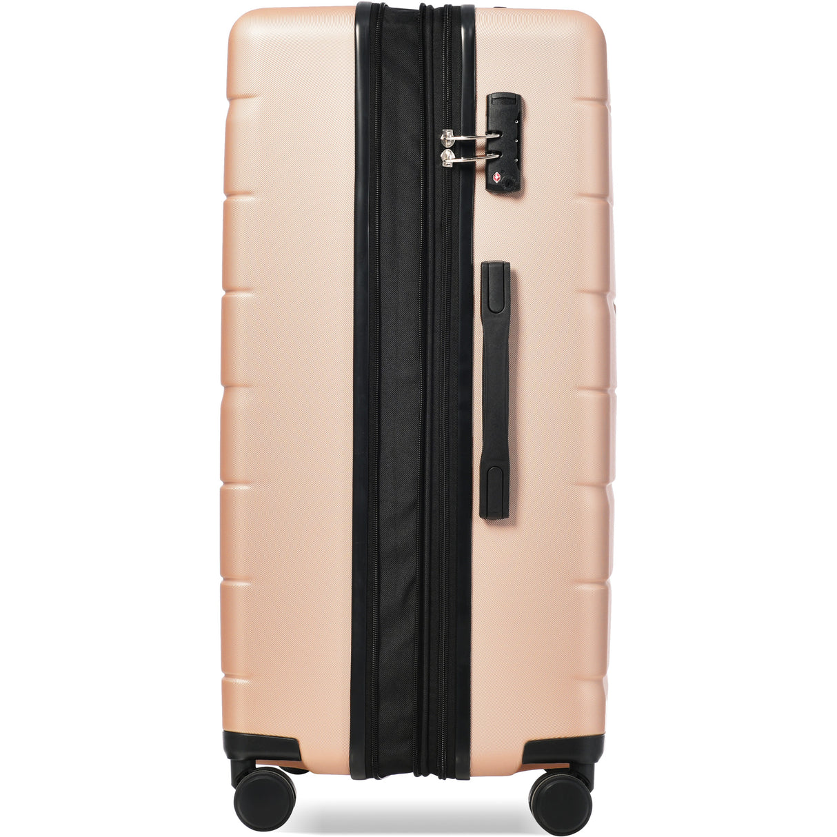 VACAMAMI Champagne 3 Piece Suitcase Set 20/24/28 Carry on Luggage