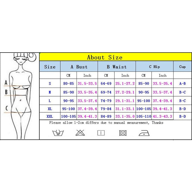 Push Up Swimsuit Female Patchwork Swimwear For Women Bathing Suit High Waist Bikini Set Sport Wear Swimming Suit Sexy Bikini