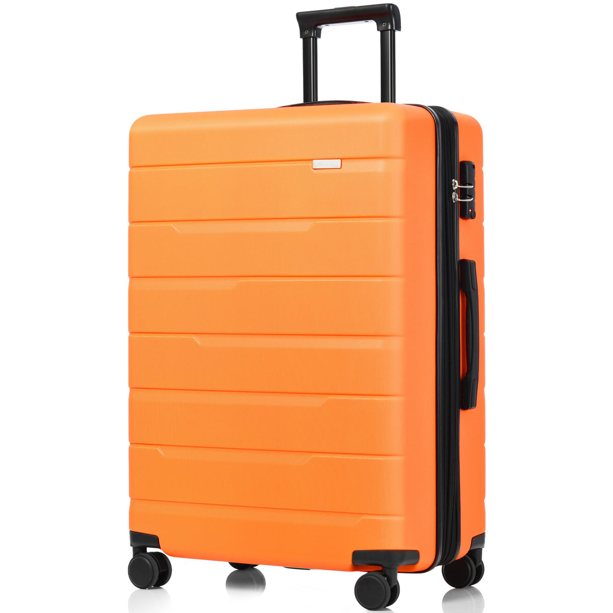 VACAMAMI 3 Piece Suitcase Set 20/24/28 Carry on Orange