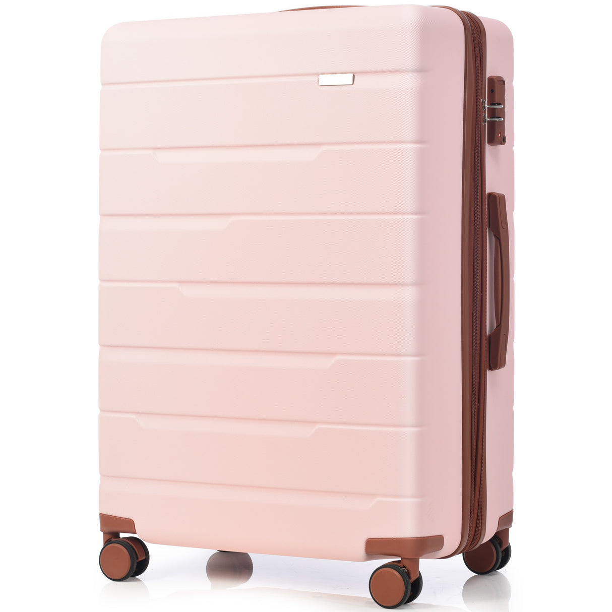 VACAMAMI Pink 3 Piece Suitcase Set 20/24/28