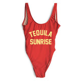 TEQUILA SUNRISE New Sexy Swimwear Women Female Bathing Suit Monokini Beach Backless Bikini Swim Wear - VACAMAMI